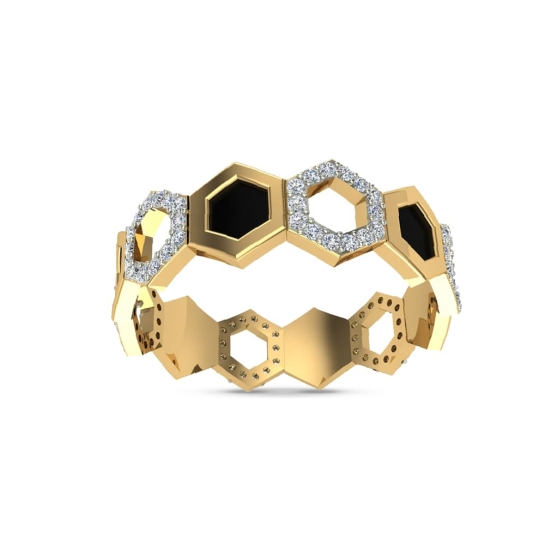 Juliana Gold and Diamond Ring