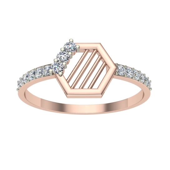 Gracie Gold and Diamond Ring