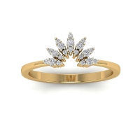 Shumona Gold and Diamond Ring