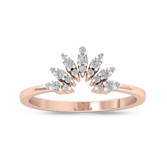 Shumona Gold and Diamond Ring