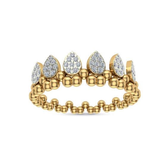 Harow Gold and Diamond Ring