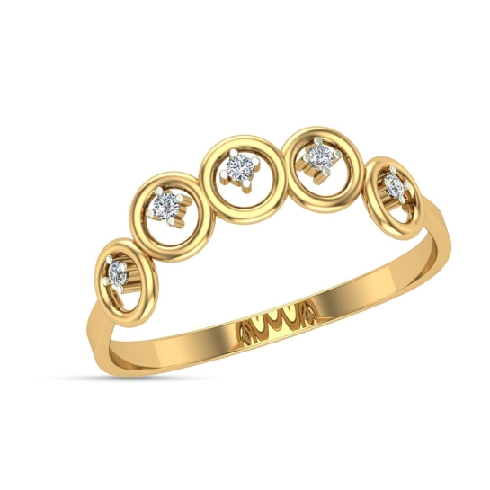 Wrenley Gold and Diamond Ring