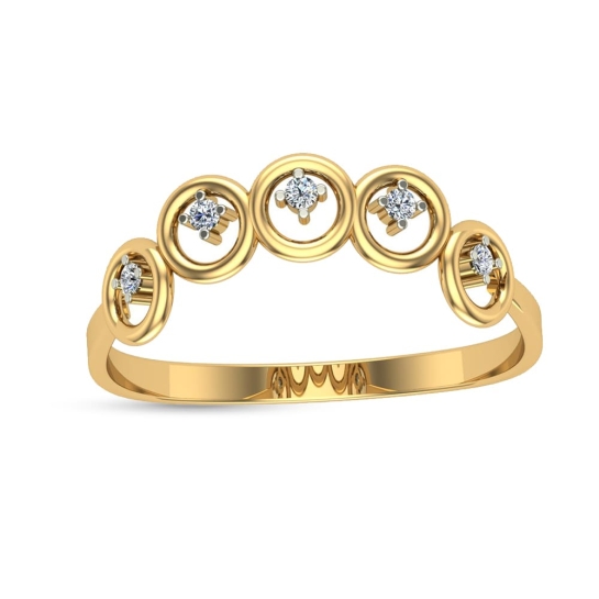 Wrenley Gold and Diamond Ring