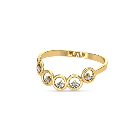 Wrenley Gold and Diamond Ring