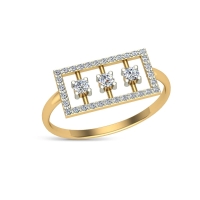 Vivienne Gold and Diamond Ring
