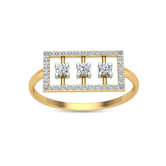 Vivienne Gold and Diamond Ring