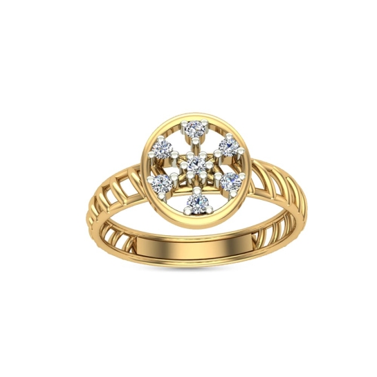 Trinity Gold and Diamond Ring