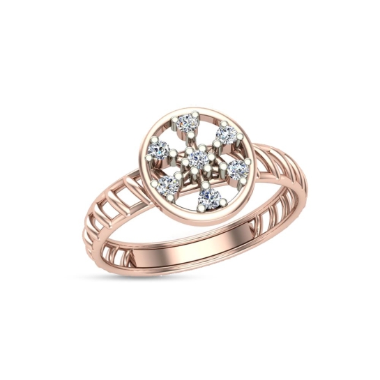 Trinity Gold and Diamond Ring