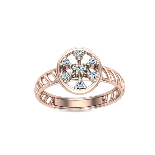 Trinity Gold and Diamond Ring