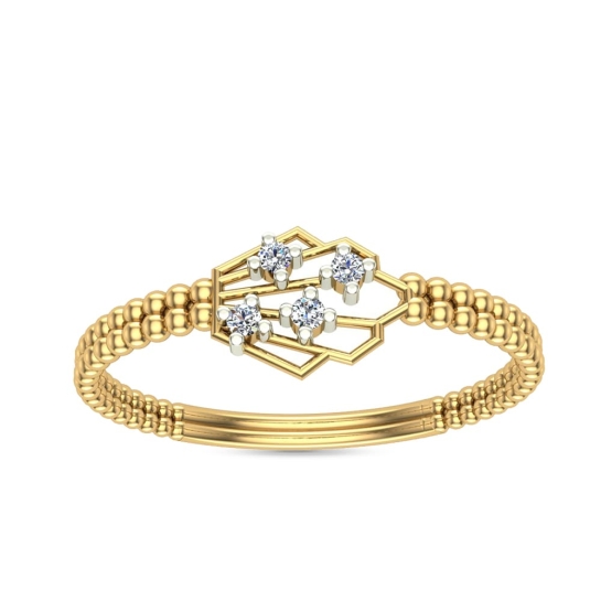 Joanna Gold and Diamond Ring