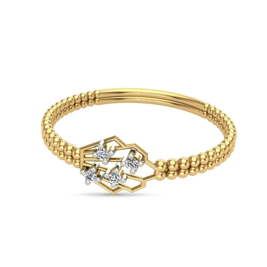 Joanna Gold and Diamond Ring