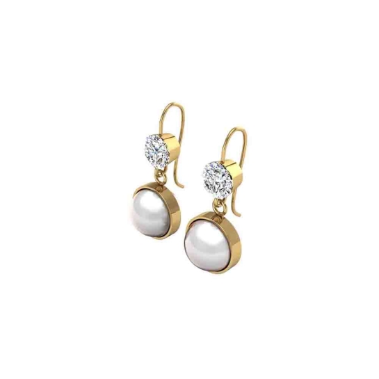 Brooklynn Pearl Drop Earrings