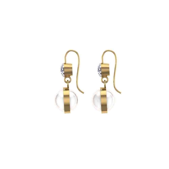 Brooklynn Pearl Drop Earrings