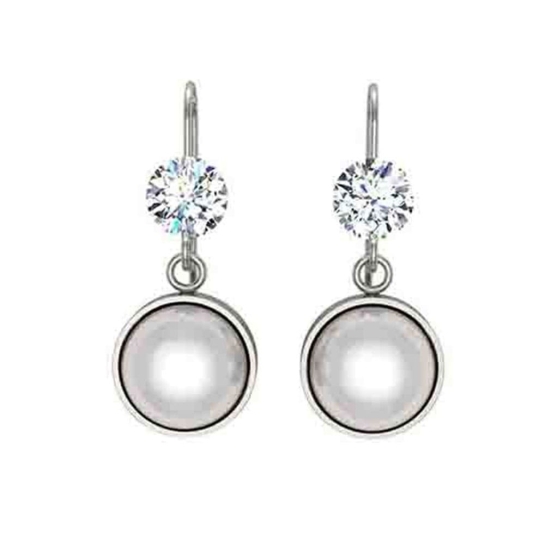 Brooklynn Pearl Drop Earrings