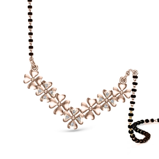 Holly Diamond Mangalsutra