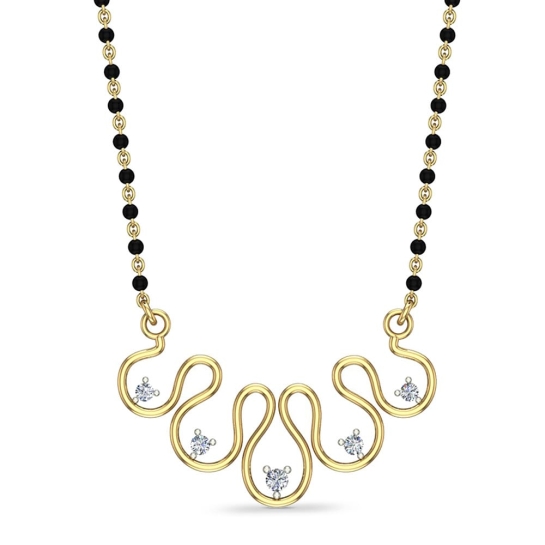 Dorothy Diamond Mangalsutra 