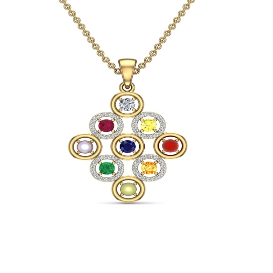 Rosalia Diamond Pendant