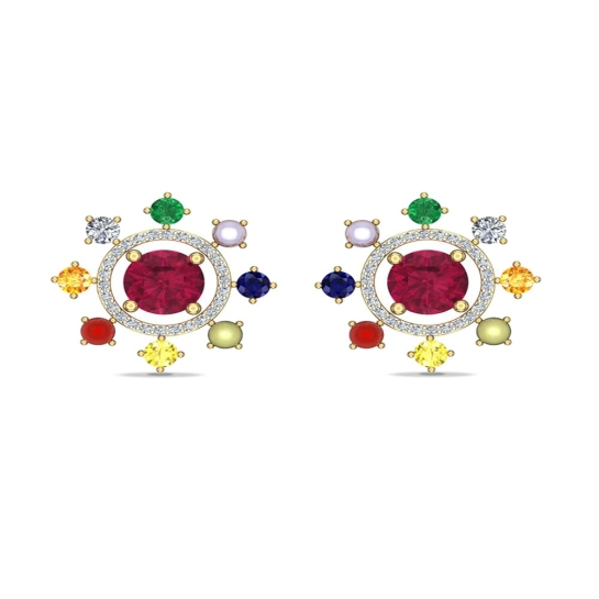 Nellie Diamond Earrings