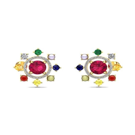 Nellie Diamond Earrings