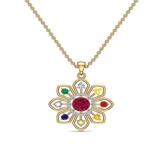 Leilany Diamond Pendant