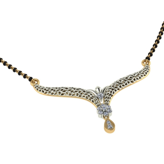 Deepa Diamond Mangalsutra