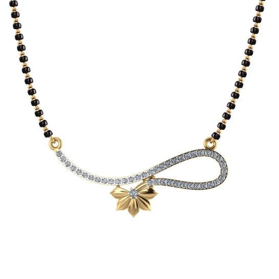 Neha Diamond Mangalsutra