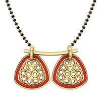 Aastha Mangalsutra Designs in Gold