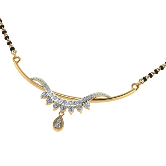 Anika Diamond Mangalsutra