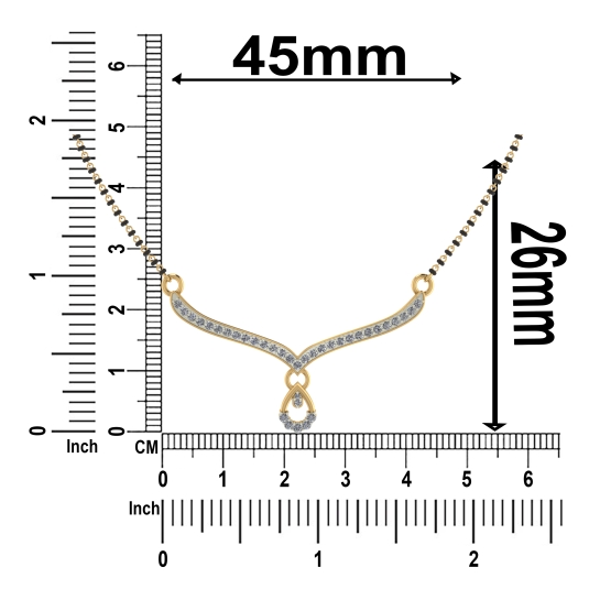 Anvi Diamond Mangalsutra