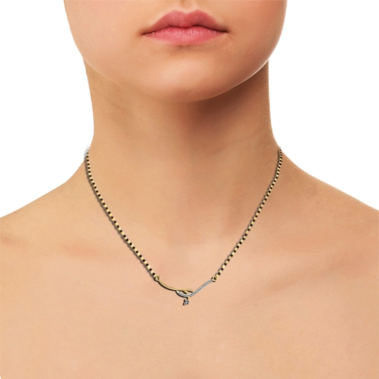 Akshara Diamond Mangalsutra