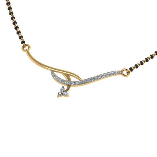 Akshara Diamond Mangalsutra