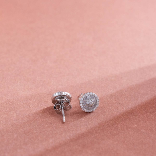 925 Sterling Silver Elegant Winni Studs earrings