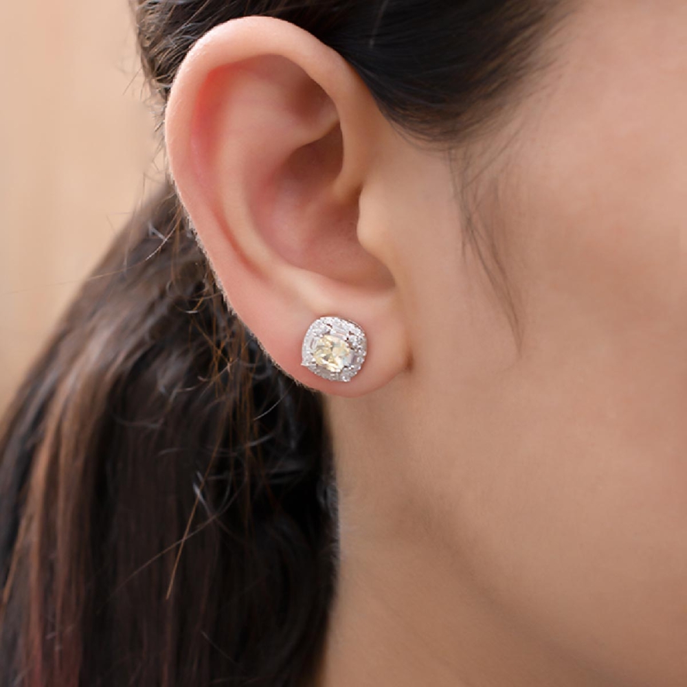 925 Sterling Silver Asha Earrings 925 Sterling Silver Asha Earrings