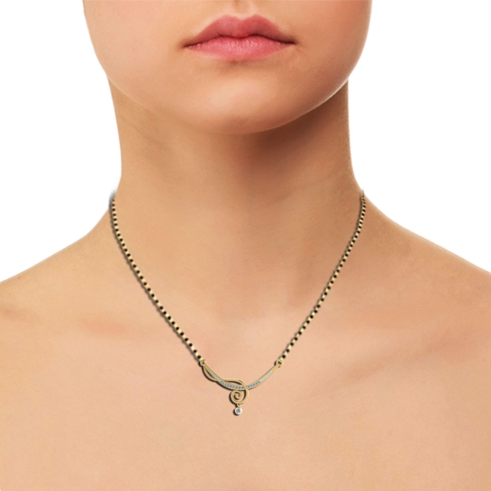 Mishka Diamond Mangalsutra