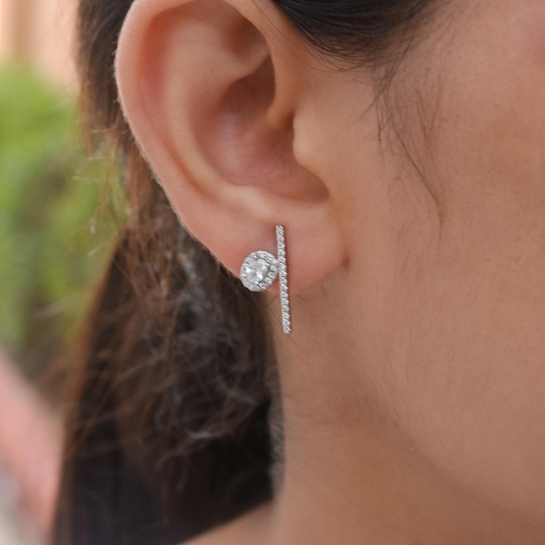 925 Sterling Silver Elegant Pihu Studs earrings