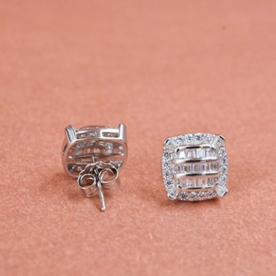 925 Sterling Silver Elegant Ritu Studs earrings