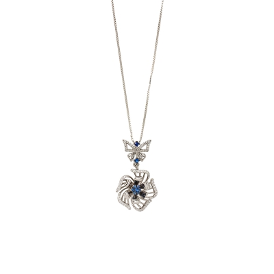Nora 925 Sterling Silver Combo Drops and Pendant