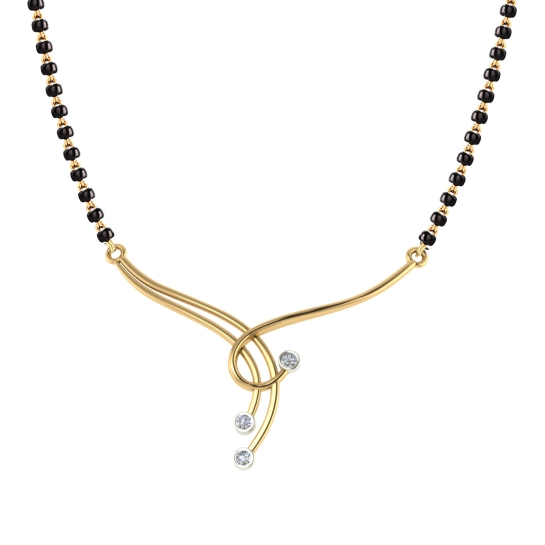 Zara Diamond Mangalsutra