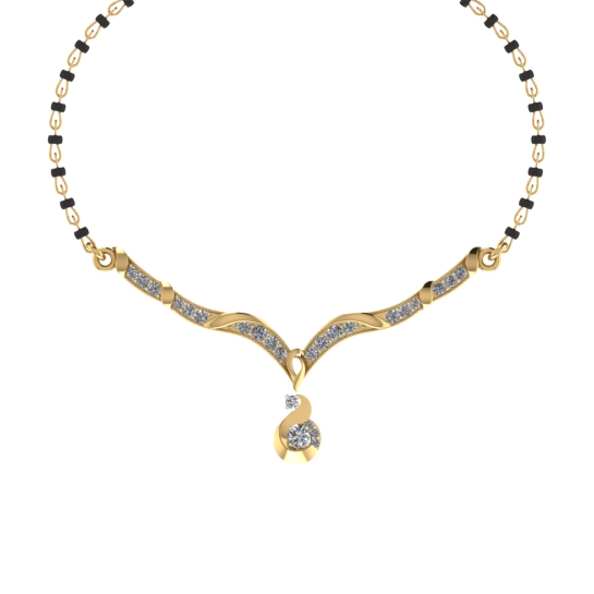 Trisha Diamond Mangalsutra