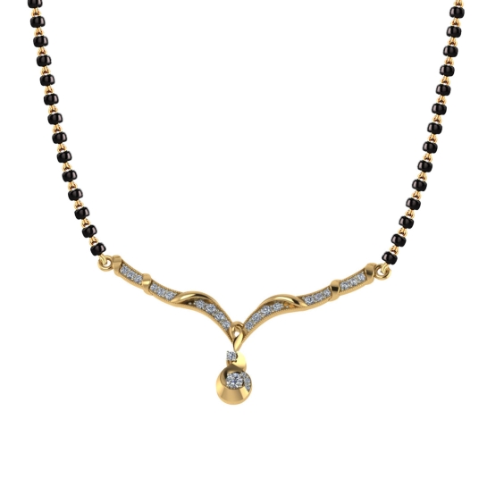 Trisha Diamond Mangalsutra