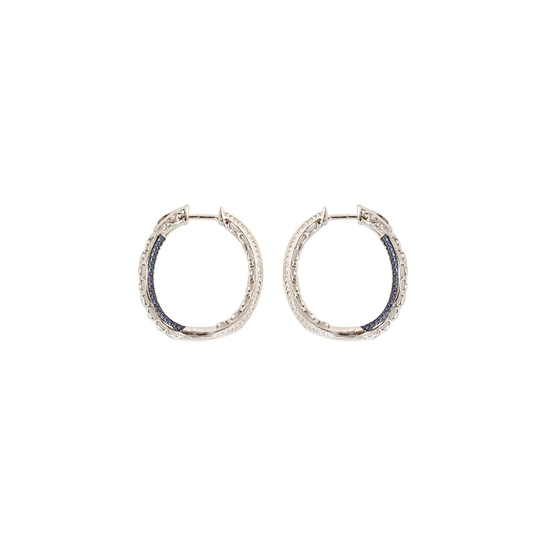925 Zobia Sterling Silver Stone earrings