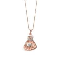 Heena 925 Silver Drops and Pendant 