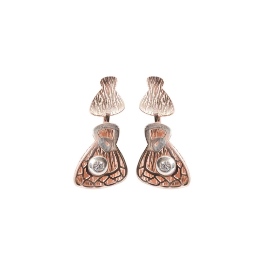 925 Sterling Silver Rose Drops earrings
