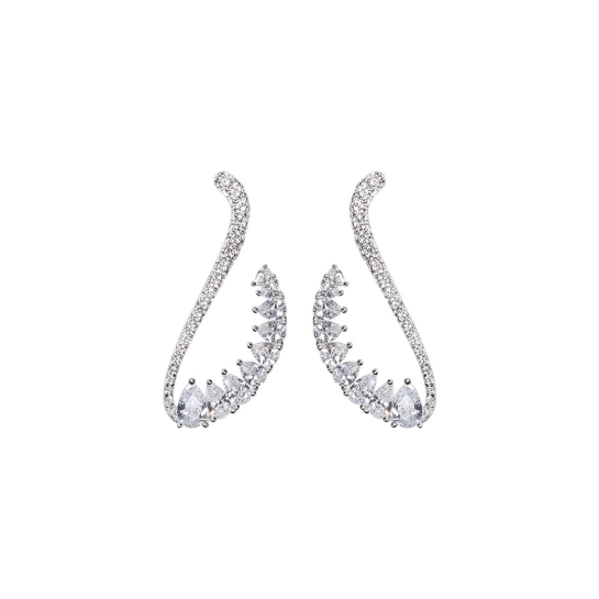 925 Sterling Silver Mira Earrings