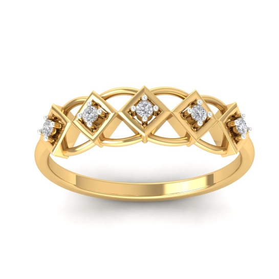 Malang Gold and Diamond Ring