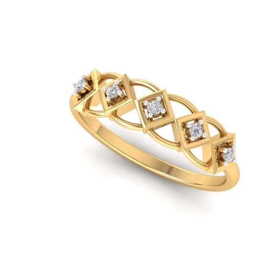 Malang Gold and Diamond Ring