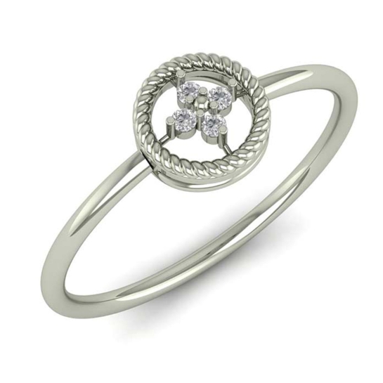 Ruhana Gold and Diamond Ring