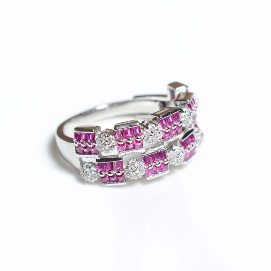 925 Kritika Sterling Silver Ring