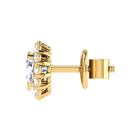 Lisa Gold Stud Earring