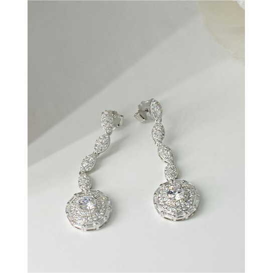 925 Sterling Silver Beautiful Diksha Drops earrings